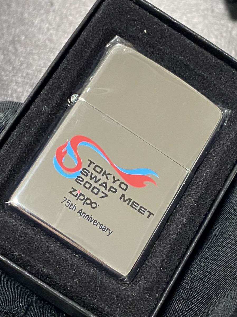 zippo 東京 スワップミート 限定300個 75周年記念 2007年製 TOKYO SWAP MEET 75th Anniversary シリアルナンバー NO.113/300拍卖