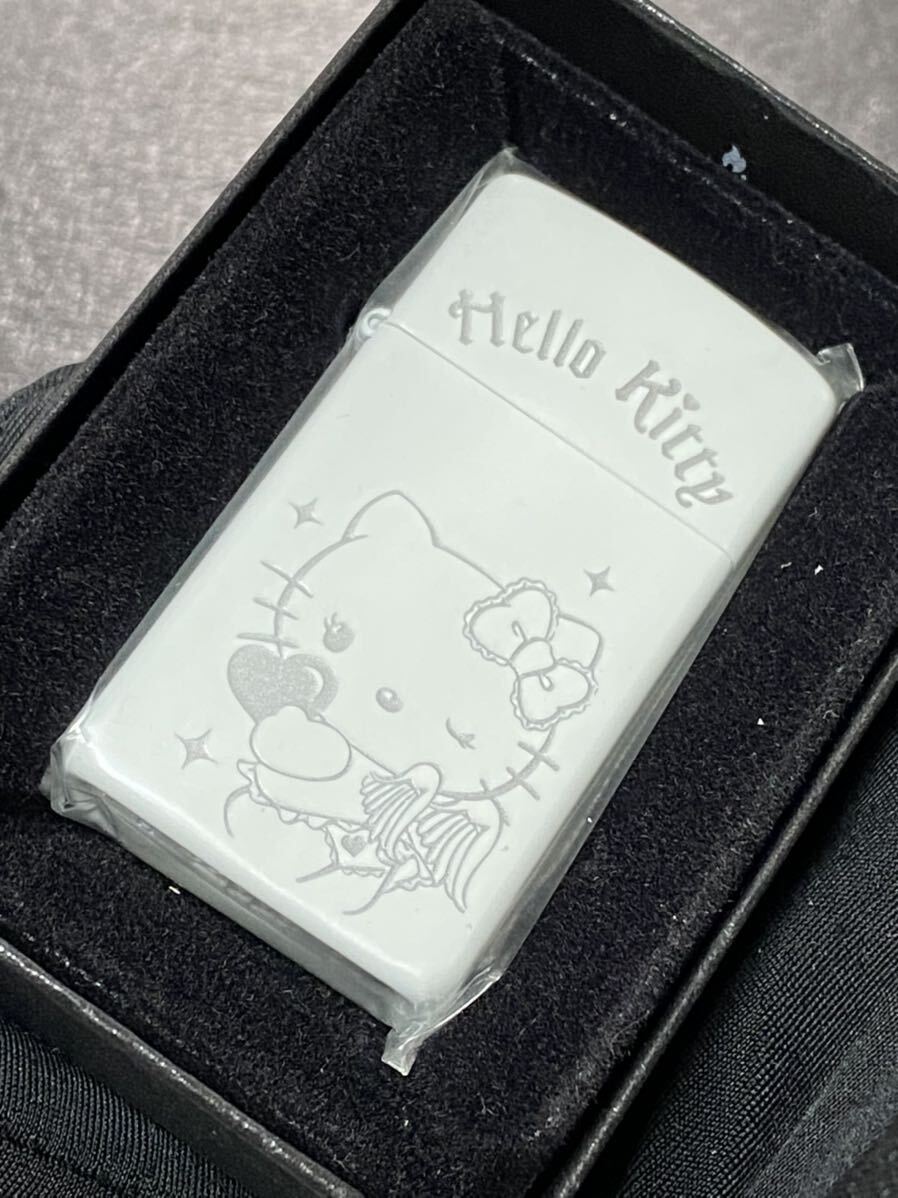 zippo ハロー キティ エンジェル 希少ナンバー NO.000 限定品 スリム 両面デザイン 2004年製 HELLO KITTY シリアルナンバー NO.000拍卖