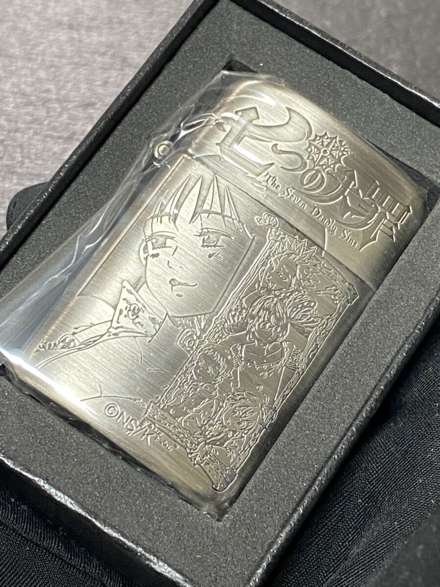 七つの大罪 ディアンヌ ロンソン オイルライター DIANE 両面デザイン 希少モデル ② RONSON Typhoon Since 1961 ケース 取扱説明書付き拍卖