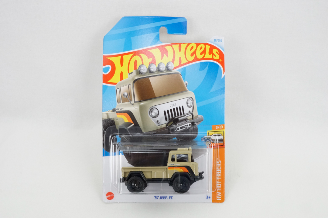Hot Wheels 68/250 HW HOT TRUCKS 3/10 HXP88 '57 JEEP.FC ジープ FC ホットウィール マテル MATTEL拍卖