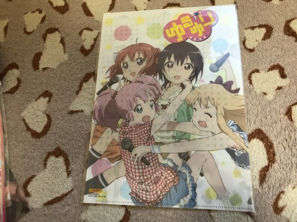 d101クリアファイル ゆるゆり なもり とらのあな特典 CD ゆるゆりのうた♪あるばむ あいかわらず拍卖