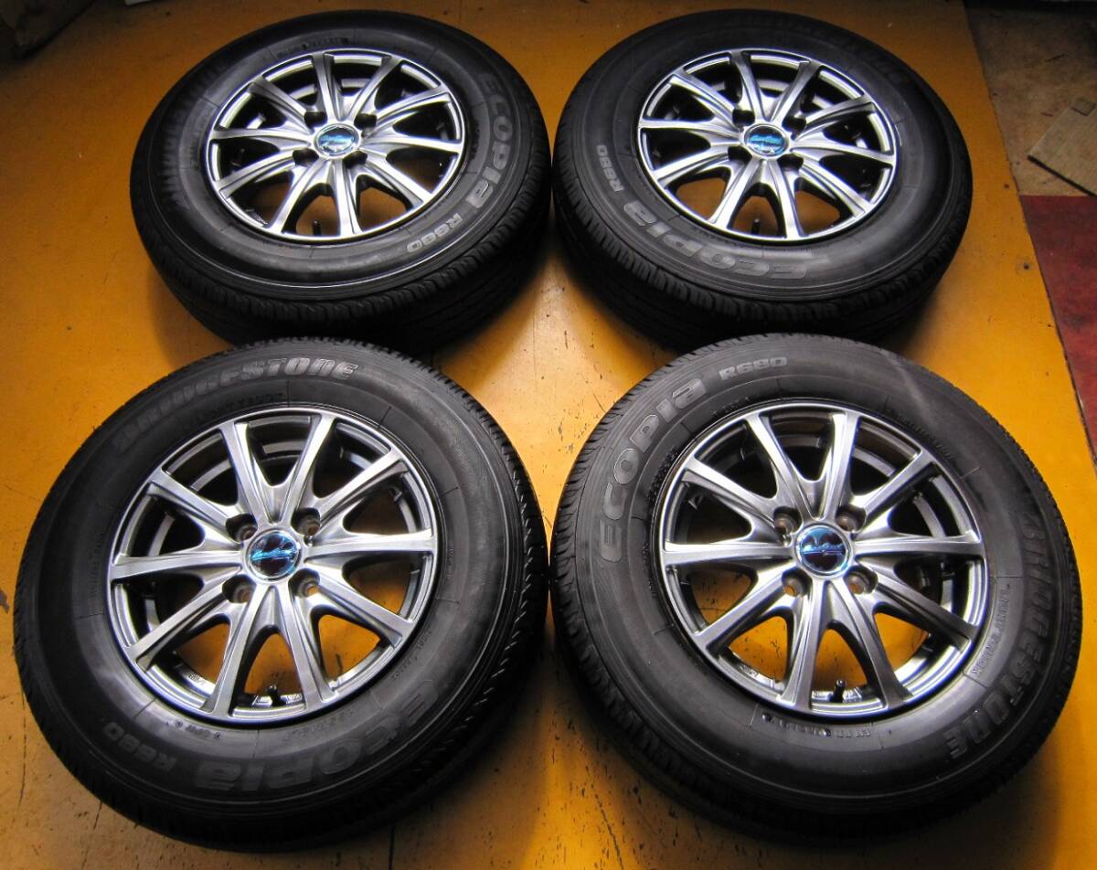 G678☆マナレイ EUROSPEED 165R13LT 6PR 13X5 +35 PCD100 4H プロボックス サクシードなど拍卖