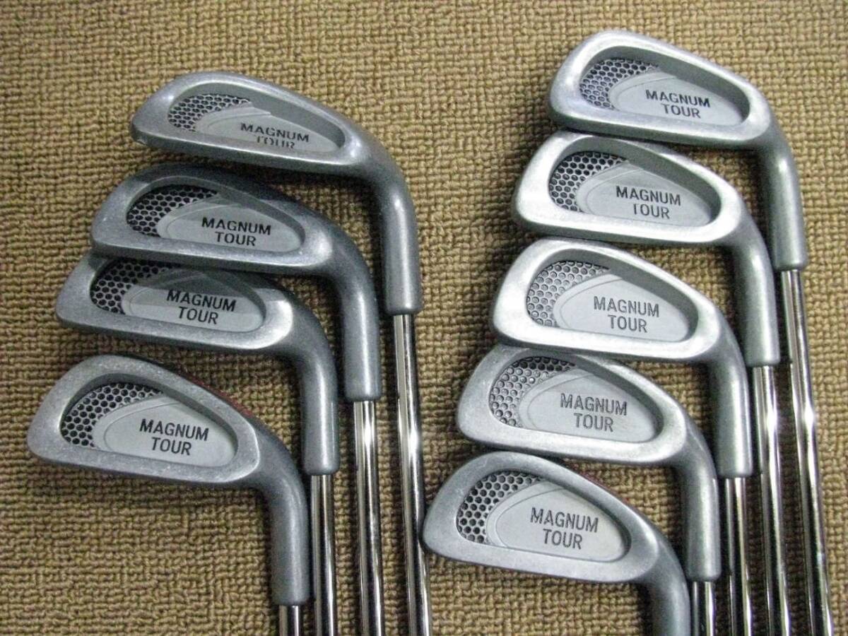 ★ビンテージ★Rawlings ローリングス MAGNUM TOUR マグナム ツアー アイアン 9本セット 未使用長期保管品拍卖