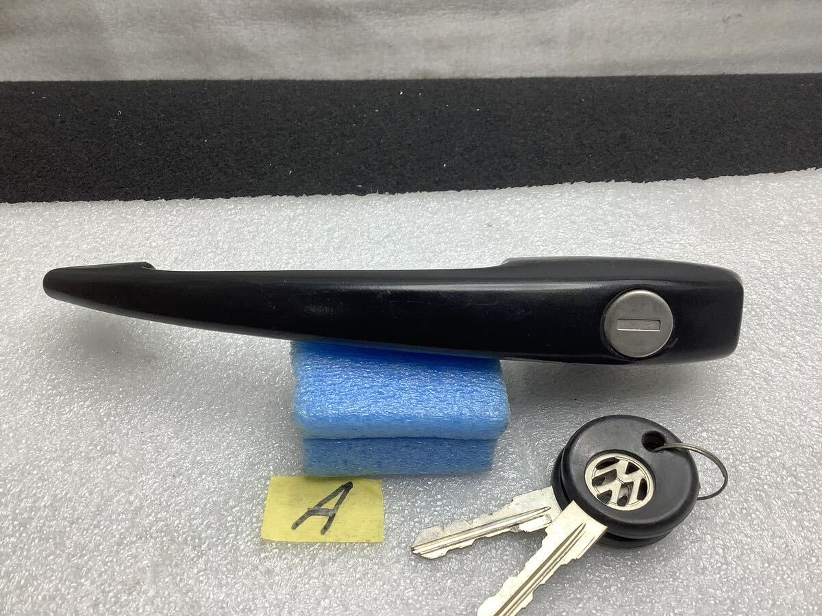 空冷VW 空冷ワーゲン 空冷ビートル タイプ1 メキシコビートル メキビー 純正 ドアハンドル キー付き A拍卖