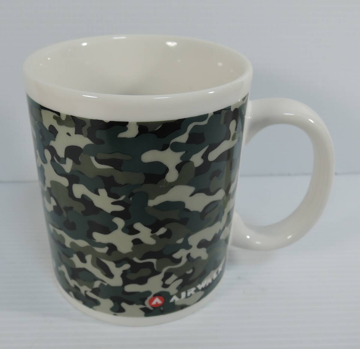 ☆V07■AIR WALK エアウォーク カモフラージュ柄/迷彩柄 マグカップ 陶器製■未使用拍卖