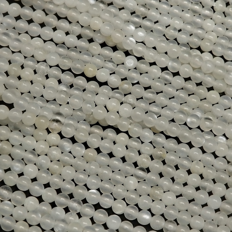 ホワイトムーンストーン 丸玉 2mm【1連販売】 / 7-20 MO2M-X拍卖