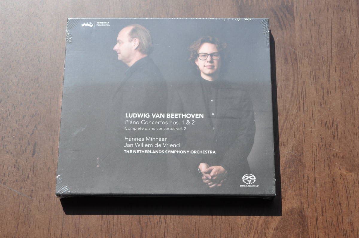 ベートーヴェン:ピアノ協奏曲第1番&第2番@ハンネス・ミンナール/ヤン・ヴィレム・デ・フリエンド&ネザーランド交響楽団/SACD/未開封拍卖