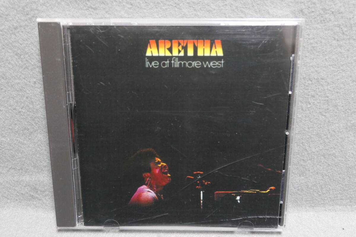 【中古CD】 ARETHA FRANKLIN / LIVE AT FILLMORE WEST / アレサ・フランクリン / フィルモア・ウェスト / Aretha拍卖