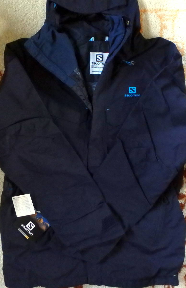 送料無料!高機能 サロモン スキー クエスト スノー 2L ジャケット メンズ Sサイズ拍卖