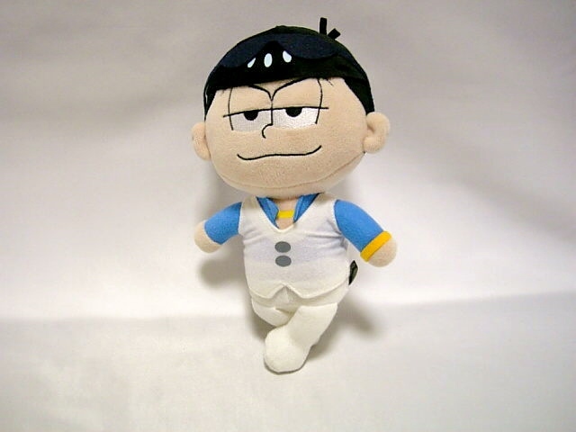 ●【カラ松】 銭松さん ぬいぐるみ おそ松さん●マフィア サングラス●座高約19㎝●拍卖