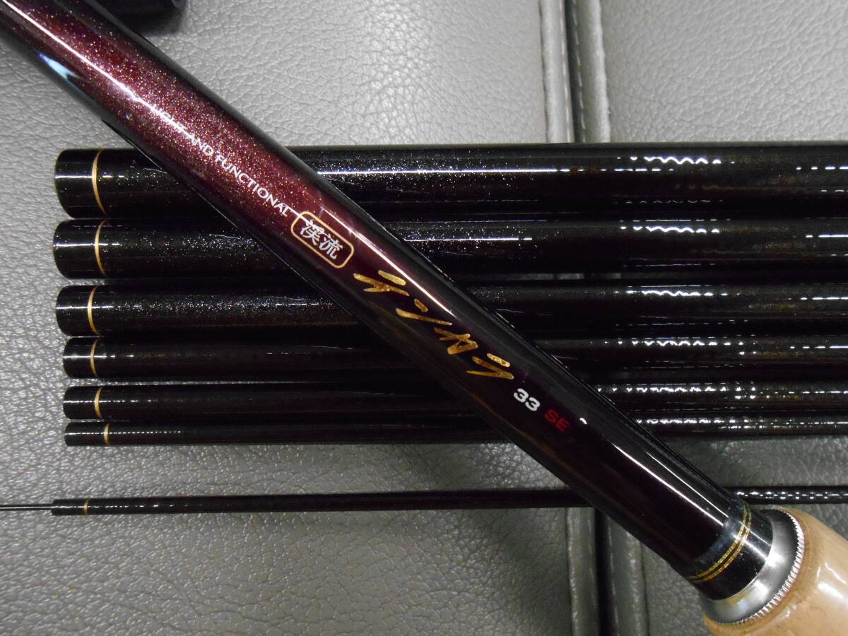 ダイワ精工名竿 テンカラ竿 HZ渓流テンカラ33SE とても綺麗なお品です。ヤマメ、アマゴ、岩魚、虹鱒等のテンカラ釣りに最適。No.3拍卖
