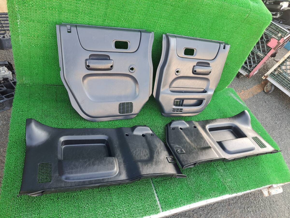 308 ホンダ バモス HM1 HM2 ドア 内張り 4枚セット 内張り トリム フロント/リア 左右 内張り パネル 1台分 ※配送条件あり拍卖