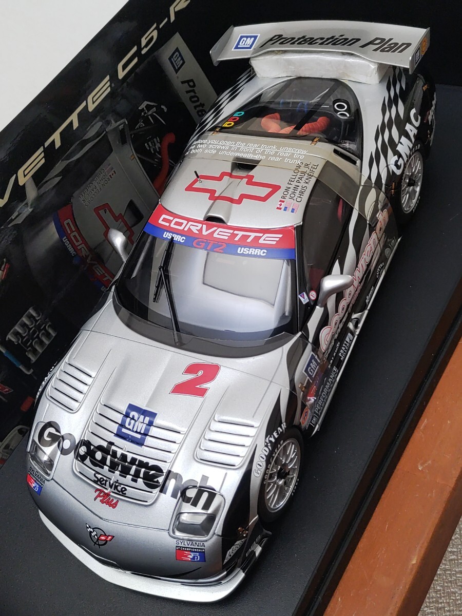☆ 絶版稀少品!未開封!Aa1/18 CHEVROLET CORVETTE C5-R GT2 CLASS 1999 ROLEX 24th DAYTONA #2 ☆拍卖