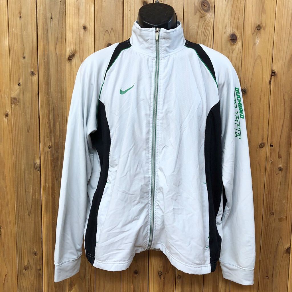 NIKE /DRI-FIT /ナイキ /メンズXXL 長袖ジャケット ソフト ストレッチ ロゴプリント DIAMONO BLITE トレーニング スポーツウェア拍卖