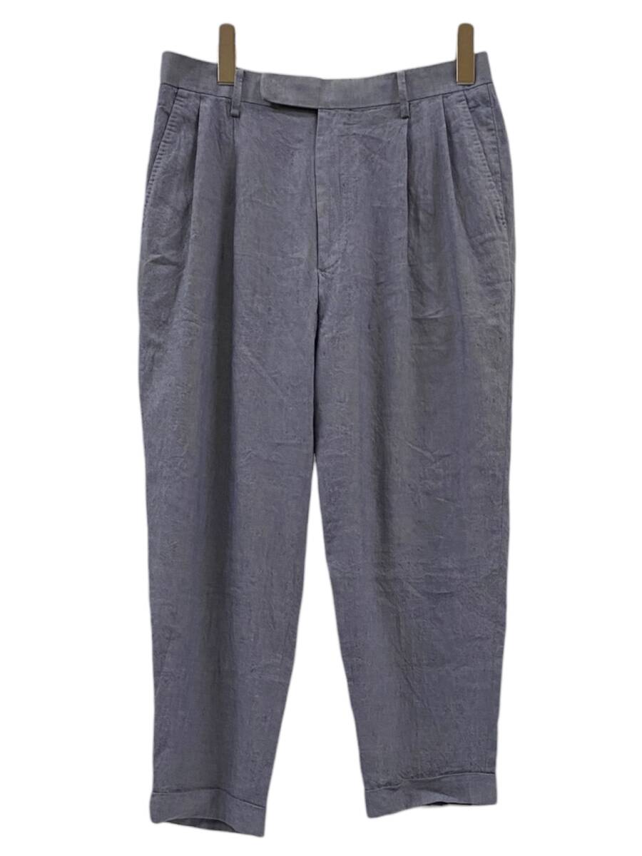 COMOLI (コモリ) リネン ウール 2タックパンツ ボトム 15s-03001 1 グレー系 メンズ/078拍卖