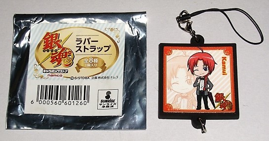 銀魂 キャラポップストア 限定 ラバーストラップ 神威 未使用拍卖