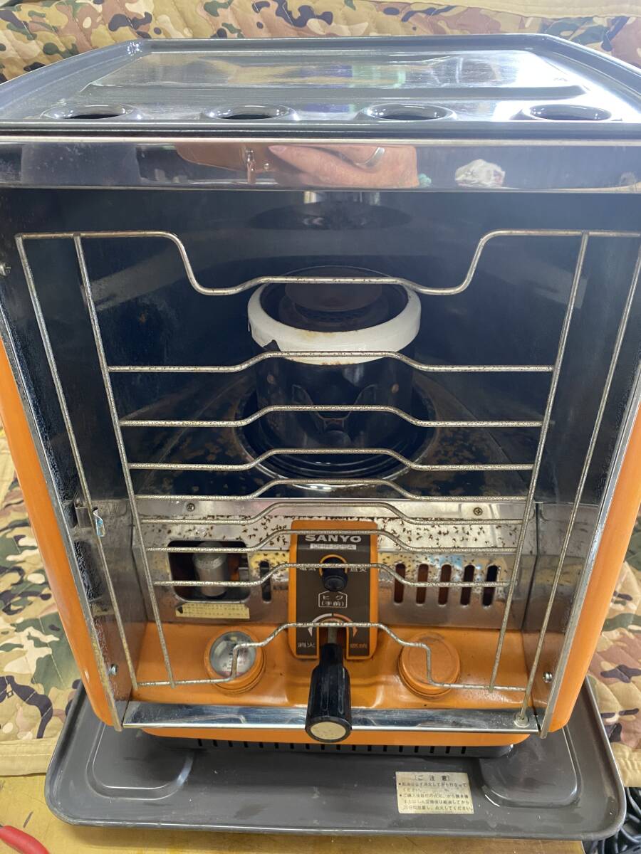 J4273 昭和レトロ サンヨー 石油ストーブ OHR-22SA型 現状品拍卖