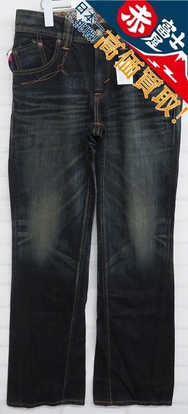 3P6233/未使用品 エドウィン 431XVS ユーズド加工ブーツカットデニム セカンドクラス EDWIN拍卖