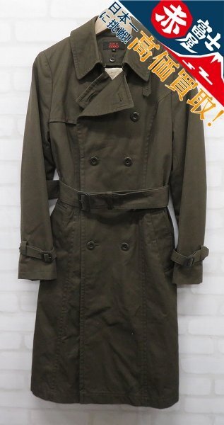 3J4118/8010 GEKKO トレンチコート CT61-111-2 8010 ゲッコー拍卖