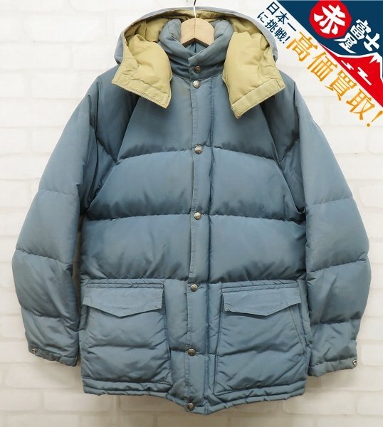 3J4116/シエラデザイン 60/40 フーデッドダウンジャケット 7本木タグ SIERRA DESIGNS ビンテージ拍卖