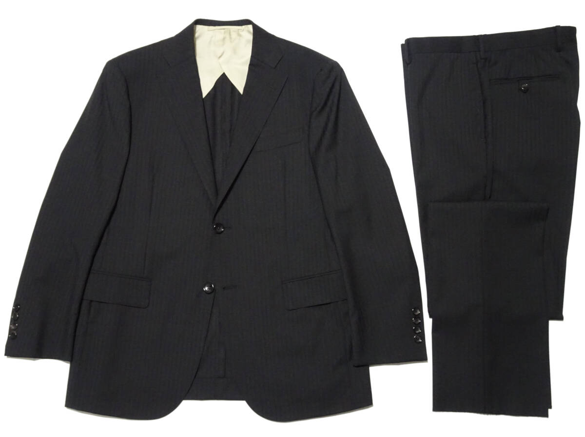 ◆Paul Stuart/ポールスチュアート◆シャドーストライプ 2B シングルスーツ【41S】(M~L、AB5相当) 18.7万拍卖