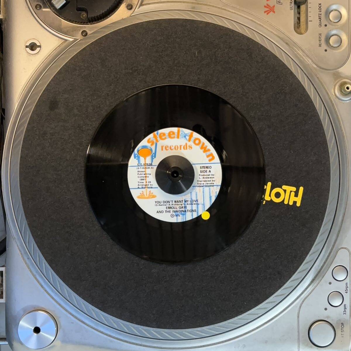 レア盤 Erroll Gaye You Don't Want My Love gagle うぶごえ ネタ soul jazz HIPHOP レコード 7inch拍卖