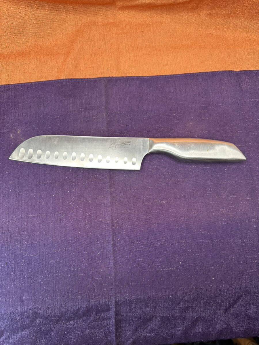牛刀 万能包丁 ステンレス 三徳 銘あり拍卖