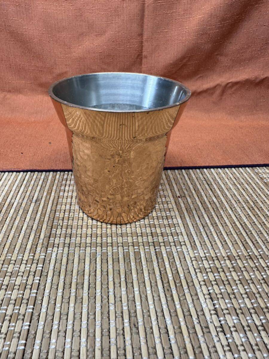 コップ 酒器 カップ ぐい呑み SUMACEF Bristol銘銅製拍卖