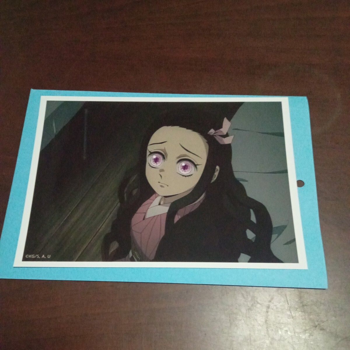 ufotable cafe 鬼滅の刃 ワールドツアー コラボレーション カフェ 後期 第一弾 ビッグブロマイド 竈門 禰豆子拍卖