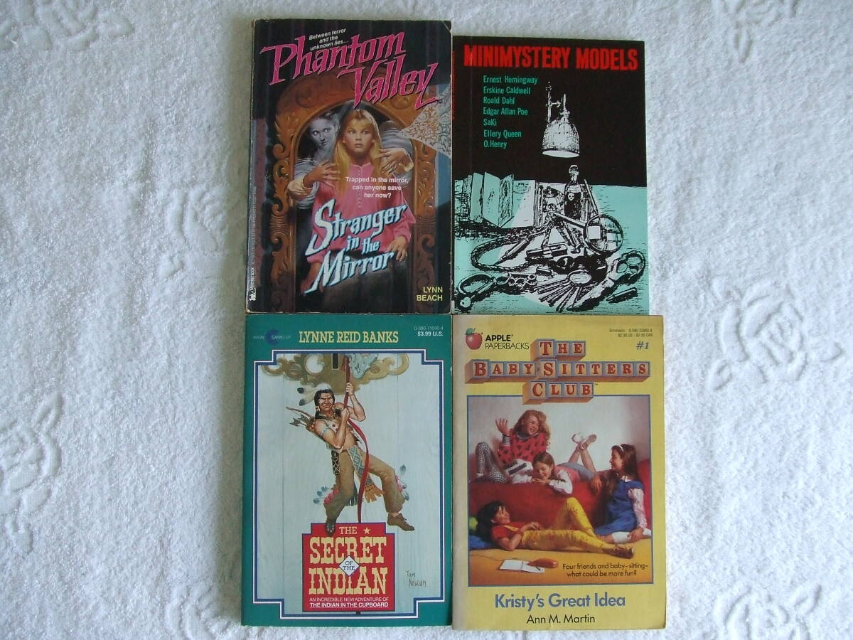 い美品 ★★★アメリカ・中学校レべル×4冊セット★★★ 多読用まとめ売り 未読品/洋書 ◆◆送料無料◆◆ 英語・ペーパーバック拍卖