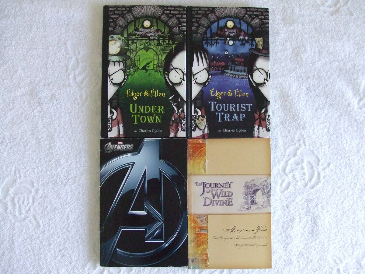 ア美品 ★★★アメリカ中学校レべル洋書×4冊セット★★★ 多読用まとめ売り 未読品/米国 ◆◆送料無料◆◆ 英語リーディング拍卖