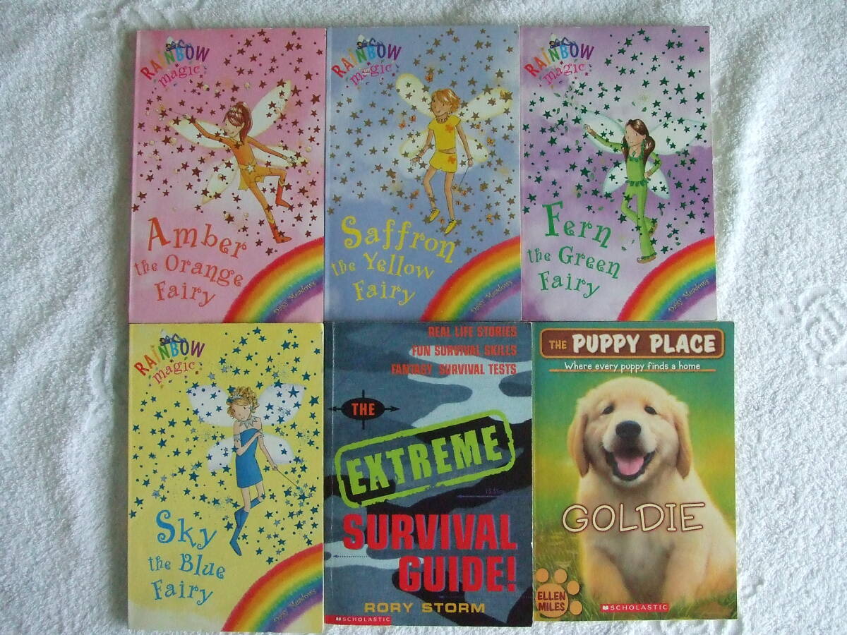 ね既読品 ★★★アメリカ児童洋書・小学生向け×6冊セット★★★ 多読用まとめ売り ◆◆送料無料◆◆ 米国英語ペーパーバック(中古)拍卖