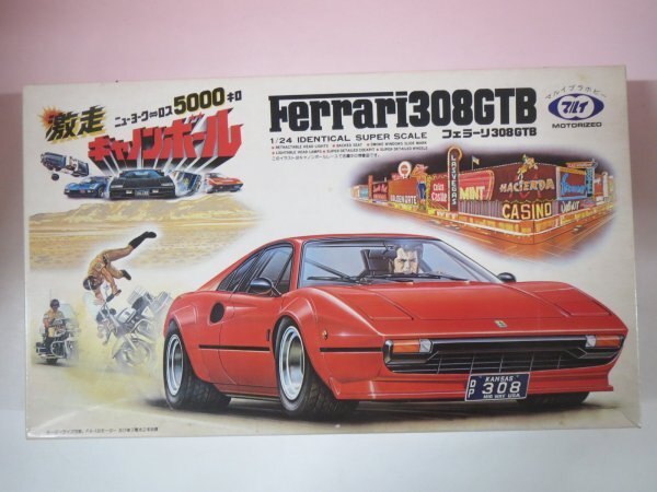 67241■マルイ 1/24 フェラーリ 308 GTB 激走キャノンボール拍卖