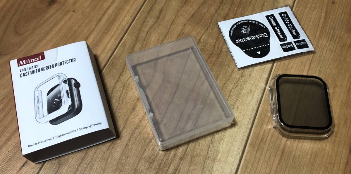 覗き見防止&2In1 Miimall対応Apple Watch 6/SE/4/5 ケース Apple Watch 6 フィルム 覗き見防止 衝撃吸収 全面保護 (44mm|クリア)I161拍卖