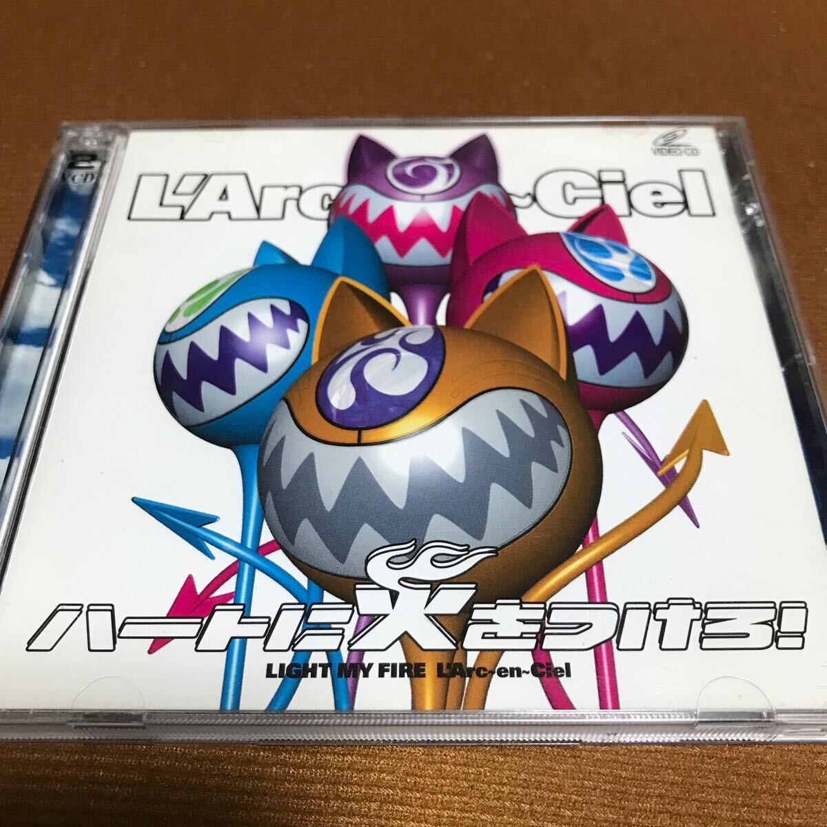 水星価格!L'Arc〜en〜Ciel ハートに火をつけろ! VIDEO CD 帯あり。拍卖