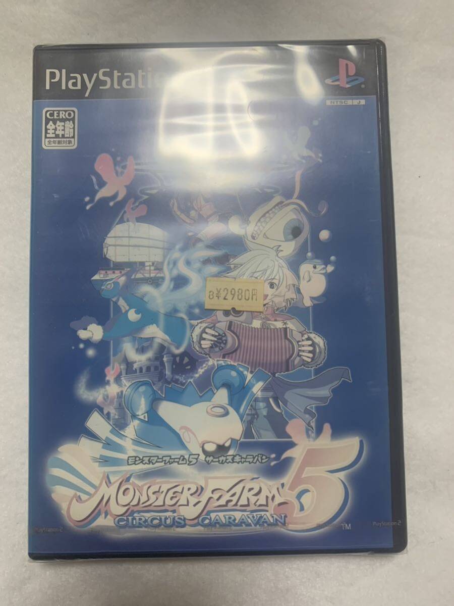 PS2ソフト 未開封品 モンスターファーム5拍卖