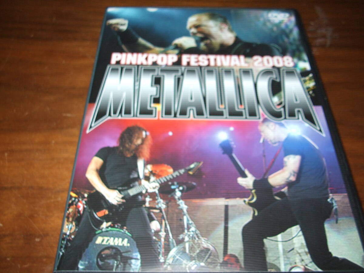 METALLICA《 Pinkpop Festival 2008 Pro-Shot 》★ライブ映像拍卖