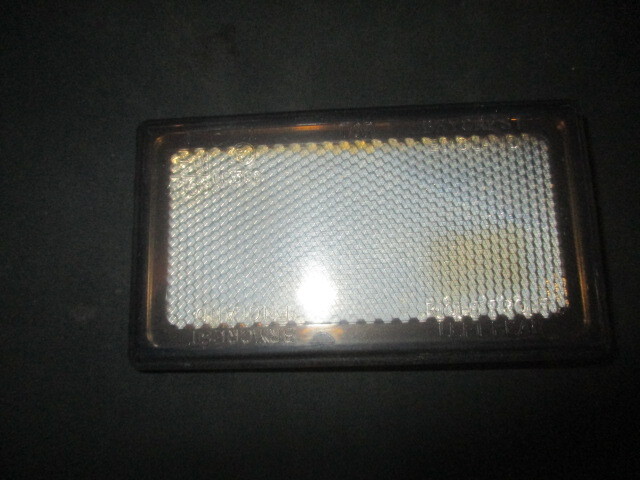 ■ジャガー XJ6 リフレクター フロント右 リア左 中古 難あり DBC3901 XJ40 部品取あり リアバンパー フロントバンパー サイド 反射板 ■拍卖