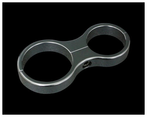 N008244 39MMフォーク用 48MMメータークランプ ブラック拍卖