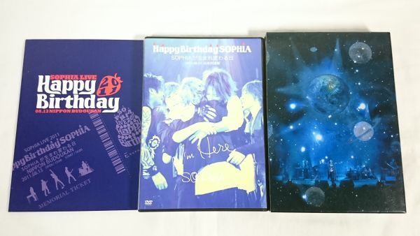 【FC(ファンクラブ)限定シリアルナンバー付 盤美品DVD】ソフィア『Happy Birthday SOPHIA SOPHIAが生まれ変わる日 2011.08.13 日本武道館』拍卖