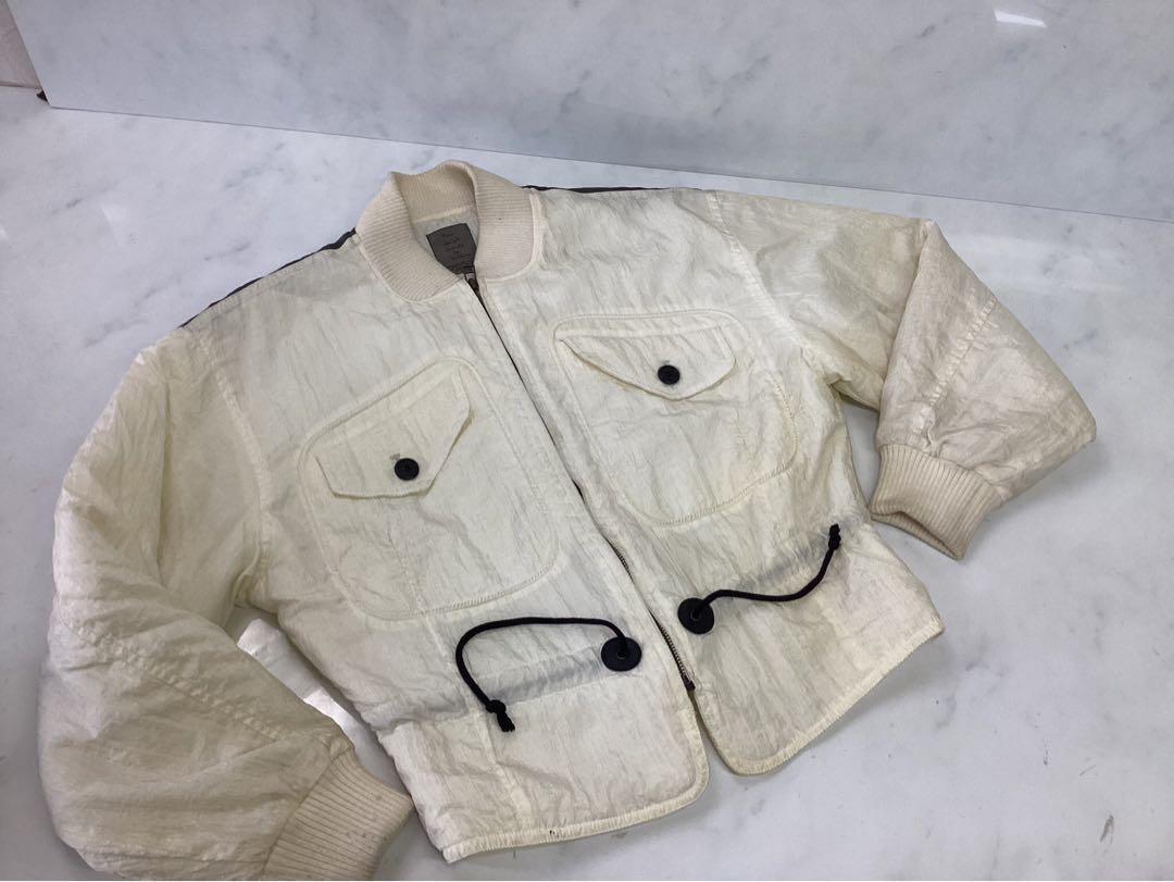 80年代 レトロデザイン 古着系ファッション ショート丈アウター (H-17)拍卖