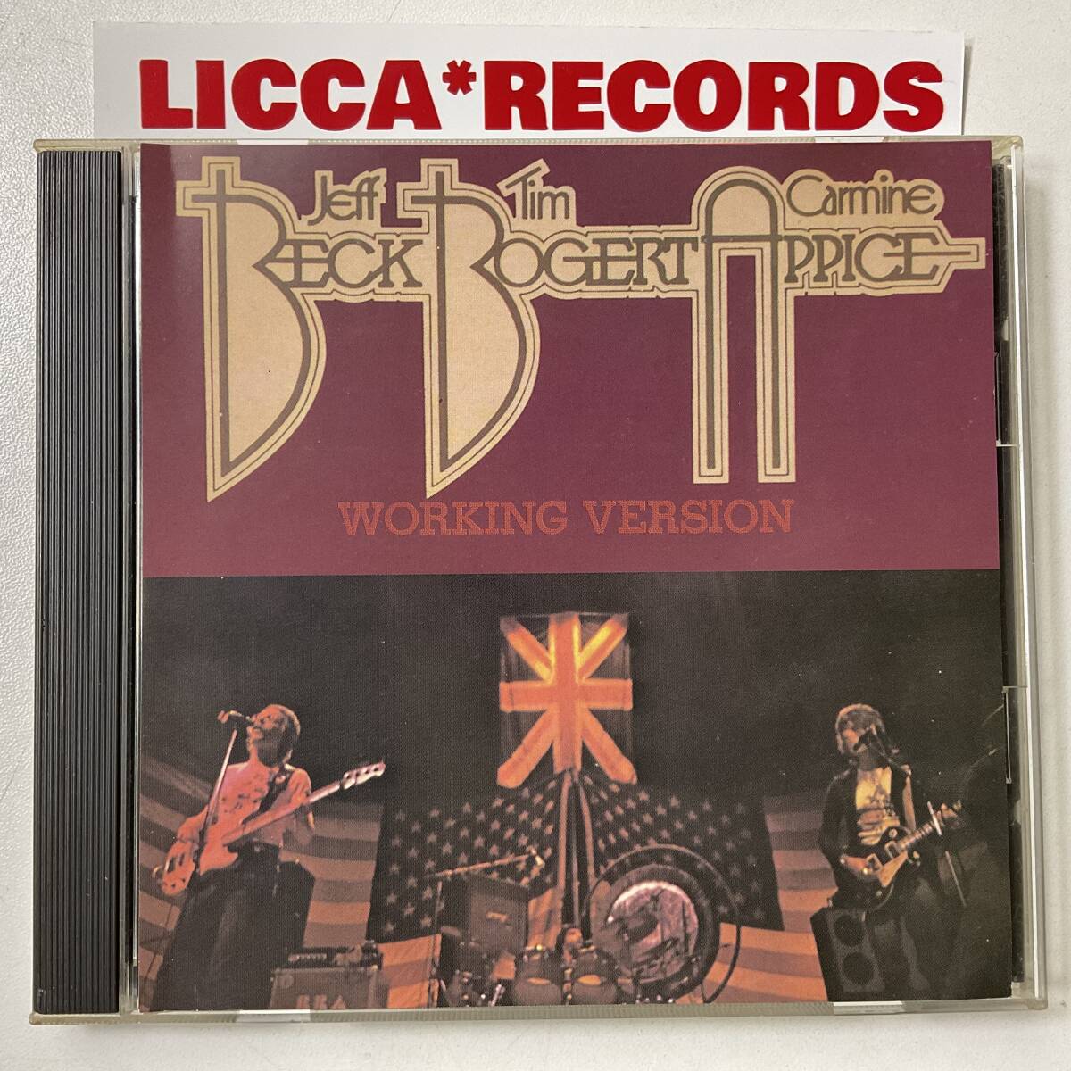 RARE CD(NOT CDR)Jeff Beck, Bogert & Appice Working Version (includes unreleased second album) UNOFFICIAL LICCA*RECORDS 430拍卖