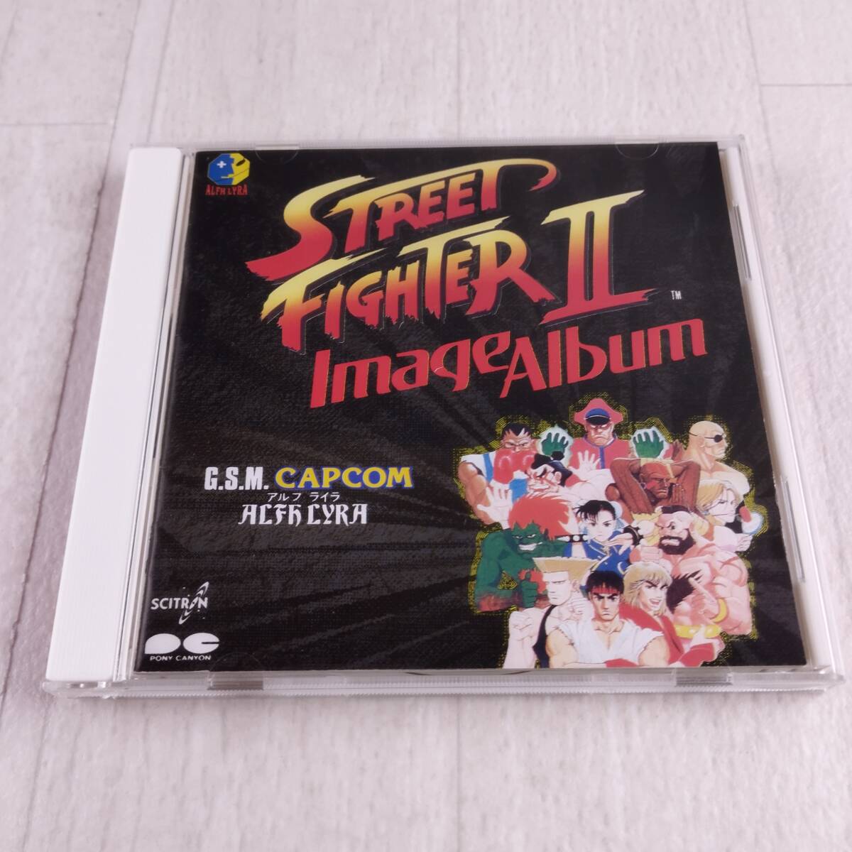 1MC1 CD ストリートファイター2 IMAGE ALBUMアルフライラ G.S.MCAPCOM拍卖