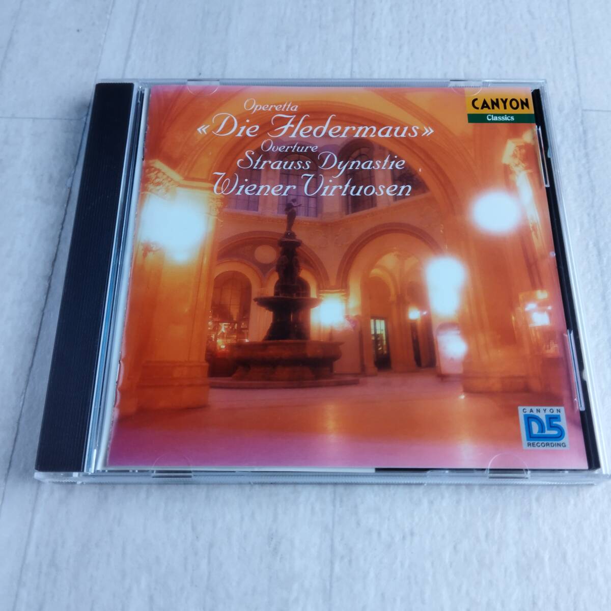 1MC12 CD ウィーン・ヴィルトゥオーゼ 「こうもり」 序曲 ウィーン紀行拍卖