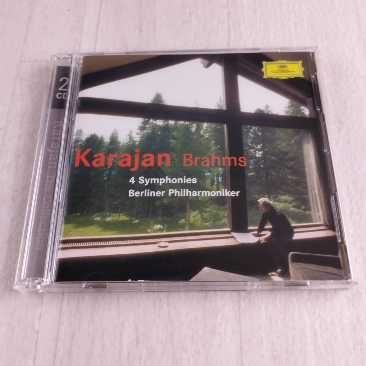 1MC12 CD ヘルベルト・フォン・カラヤン ベルリン・フィルハーモニー管弦楽団 ブラームス 交響曲全集拍卖