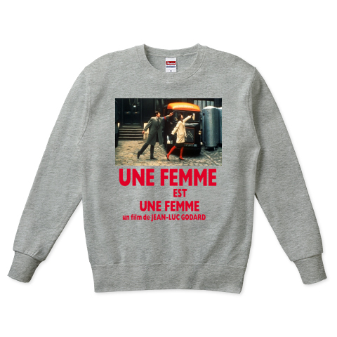 女は女である 映画トレーナー スエット ゴダール グレー拍卖