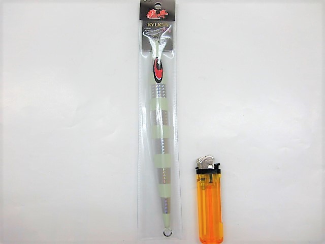 新品 龍牙260g シルバーゼブラ メタルジグ拍卖