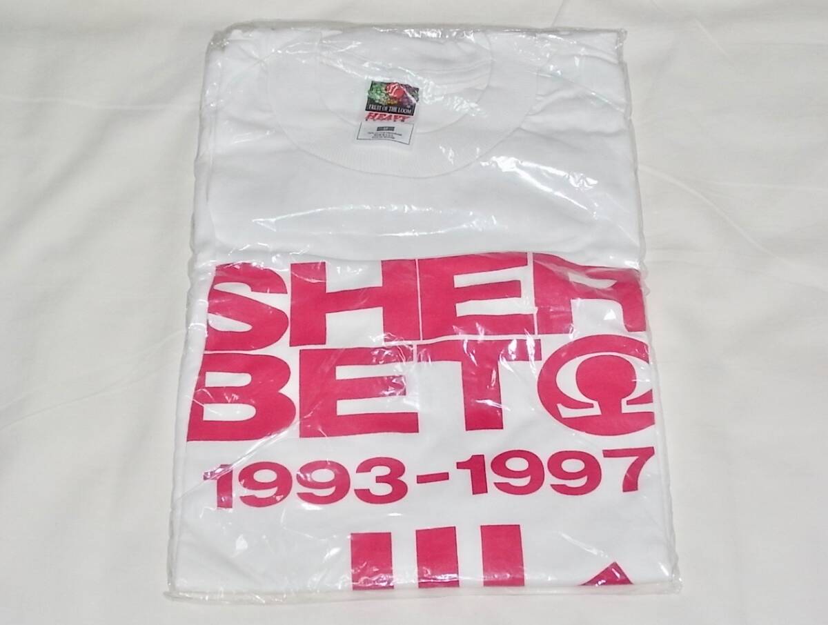 希少 激レア 新品未開封品 90s 当時物 デッドストック シャーベット SHERBET 解散 バンド Tシャツ Mサイズ 白 THUMB Hi-STANDARD ハイスタ拍卖