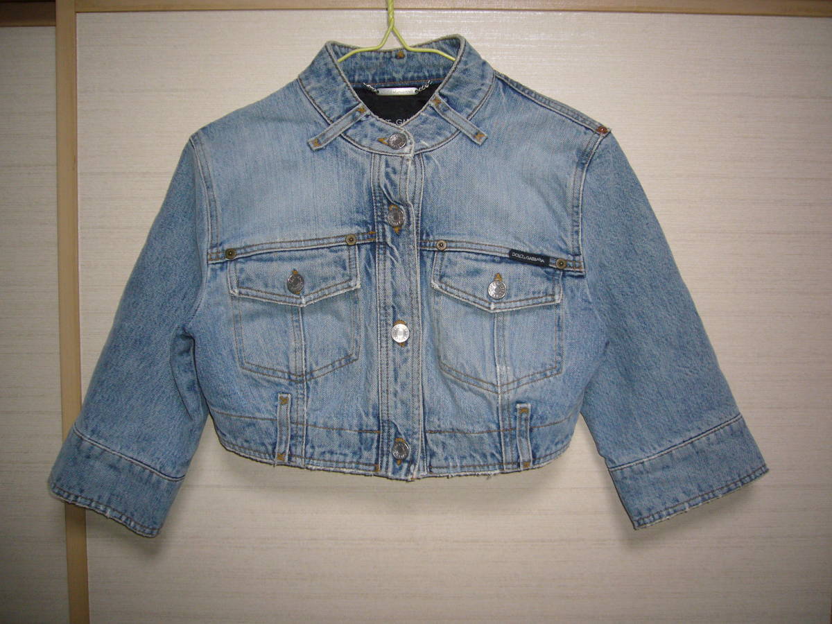 ドルチェ&ガッバーナ デニムジャケット 42サイズ拍卖