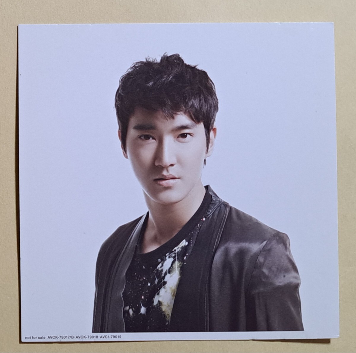 SUPER JUNIOR シウォン 美人 BONAMANA ジャケカ トレカ 即決 ジャケットサイズカード フォトカード SIWON スーパージュニア Japanese ver.拍卖